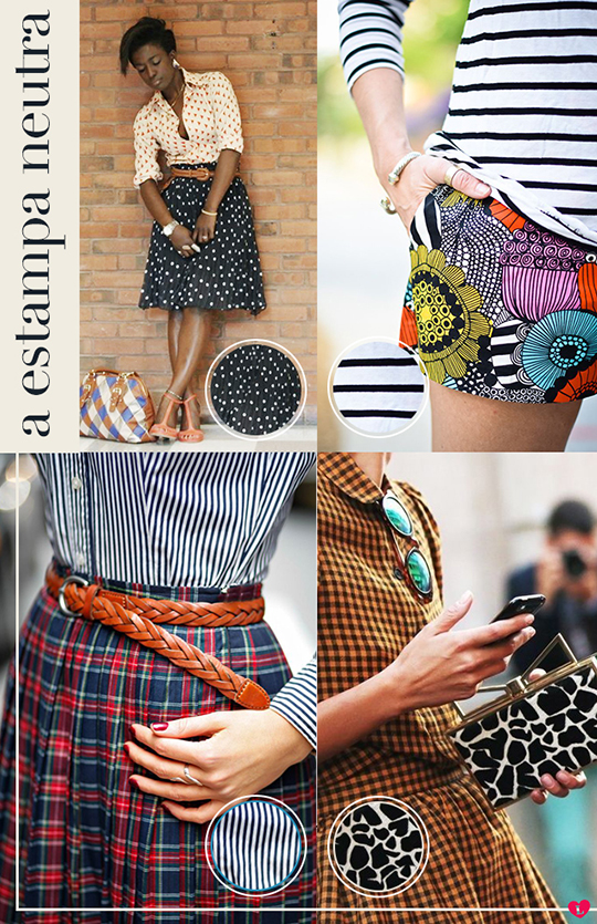 Mix de estampas - estampa neutra