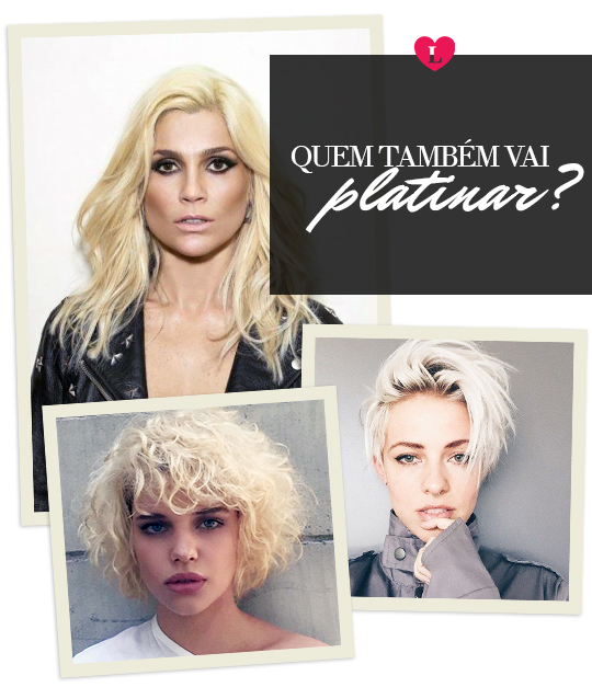 cabelo platinado