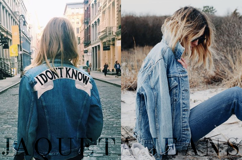 como usar jaqueta jeans