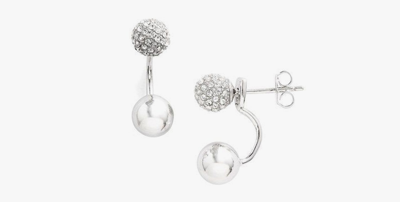 ear jacket silver