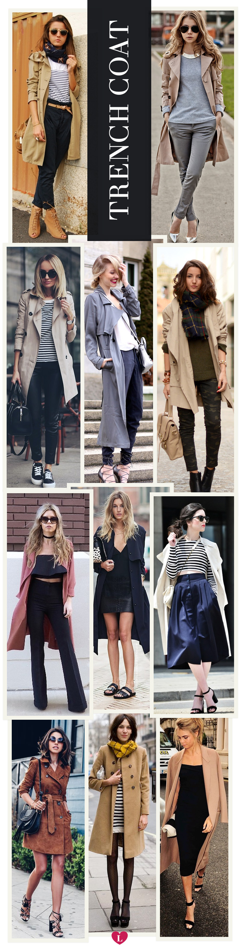 como usar trench coat