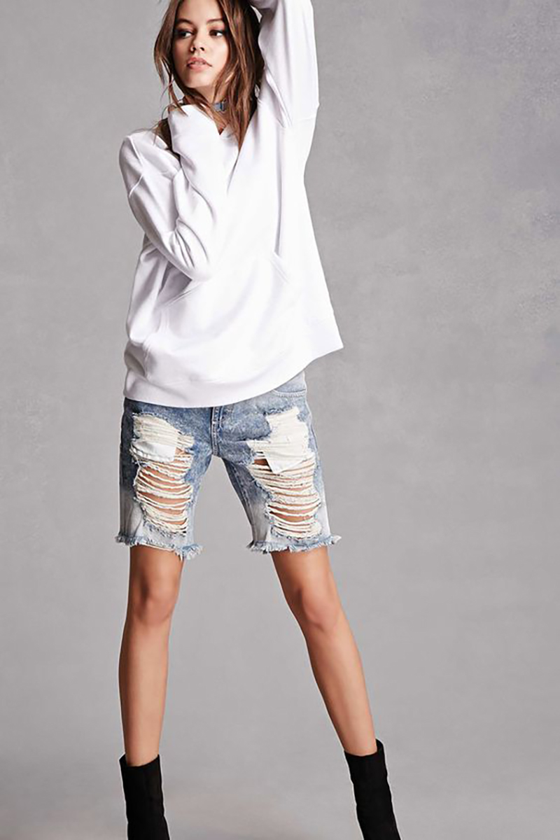 look cool bermuda jeans