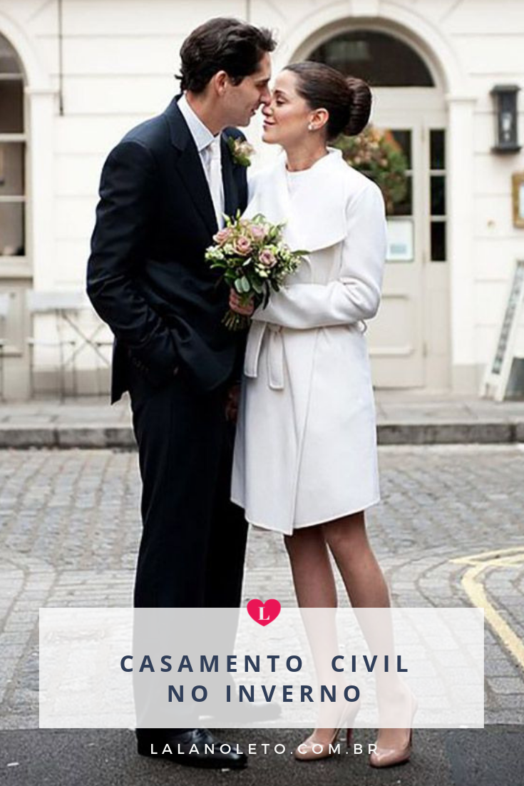 vestido para casamento de dia inverno